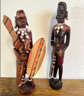 Maasai Unity Figurine – Warrior &amp;amp; Family Set